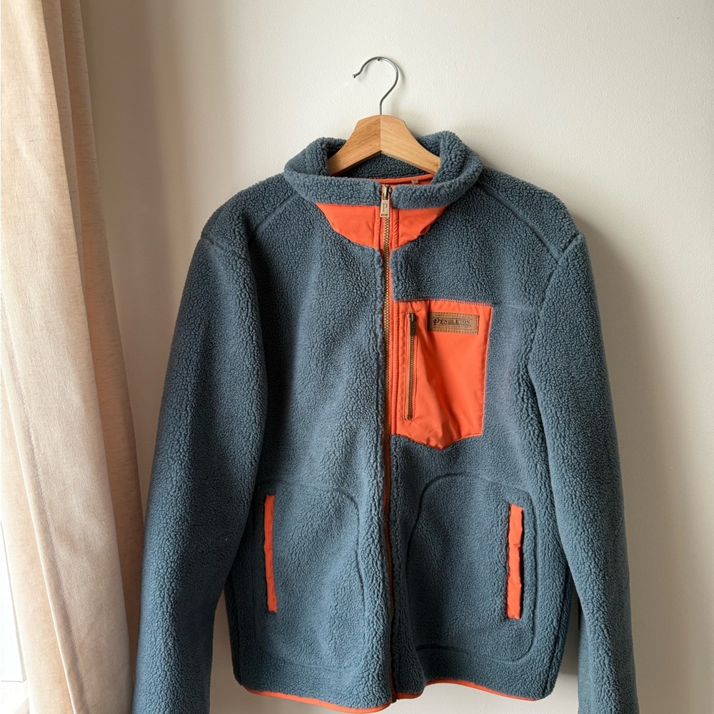 Pendleton Gray And Orange Jacket - image 5
